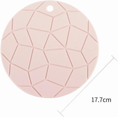 High temperature resistant placemat multifunctional silicone insulation coaster anti-scalding pot mat