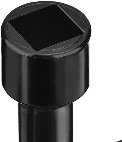 WILLBOND 4-Way Multi-Functional Utilities Key Stopcock Key for Electric Water Gas Meter Box Cupboard Cabinet Opening (Black)