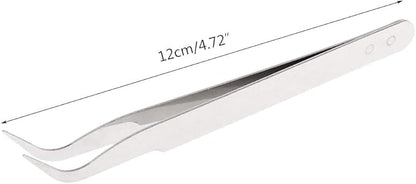 Feeding Tweezers with Long Handle for Pet Bird Stainless Feeder Tweezer