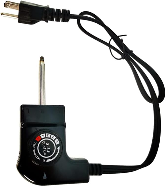 Power Cord for Electric Grill Pan Compatible for Hamilton Beach,Chefman Electric Griddle,IFITTING,Crux Gasless Grill,Presto,Bella,Hot Pot Power Cord with Adjustable Thermostat