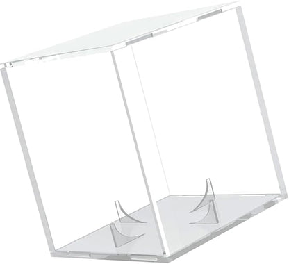 Clear Basketball Display Case Acrylic Football Basketball Storage Clear Box Sports Baseball Holder Container with Stand
