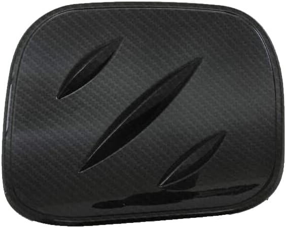For Compatible with Toyota C-HRCHR 2017 2018 2019, Carbon Fiber Car Fuel Gas Tank Cap Cover Trim, Exterior Accessories