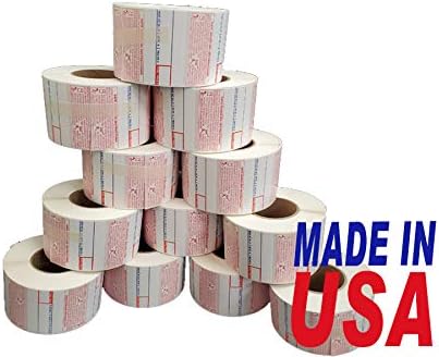 CAS Printing Scale Label Made in USA (8030-24R)