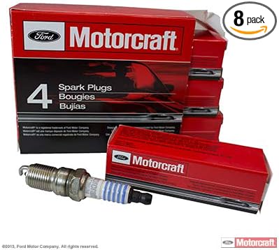 Pack of 8 Genuine Motorcraft Spark Plug SP-493 AGSF32PM