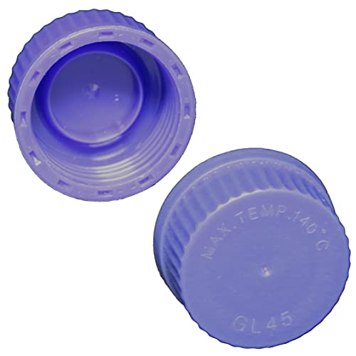 Karter Scientific 1000ml Glass Media Storage Bottles, Round, with GL45 Screw Cap, 251N4 (Single)