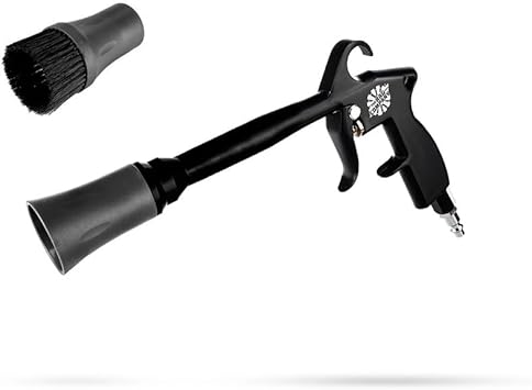 The Rag Company - The Ultra Air Blaster (Version 2)  Lift and Blast Dirt and Debris Away for Interior Detailing; Durable and Ergonomic Metal Design; Trigger Operated