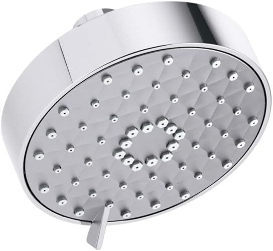 KOHLER K-72419-CP Awaken G110 Multifunction Showerhead, 3 Spray Settings, 2.0 GPM, Polished Chrome