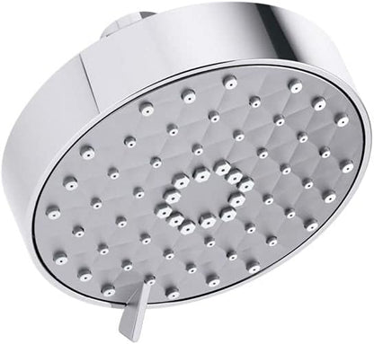 KOHLER K-72419-CP Awaken G110 Multifunction Showerhead, 3 Spray Settings, 2.0 GPM, Polished Chrome