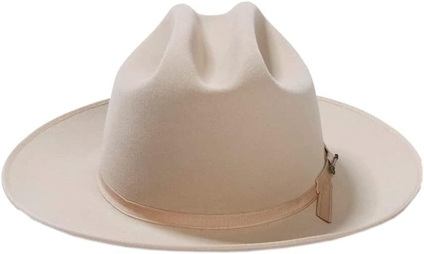 Stetson Men's Royal Deluxe Open Road | Color: Silverbelly | Brim: 2 3/4 | Size: 7 5/8
