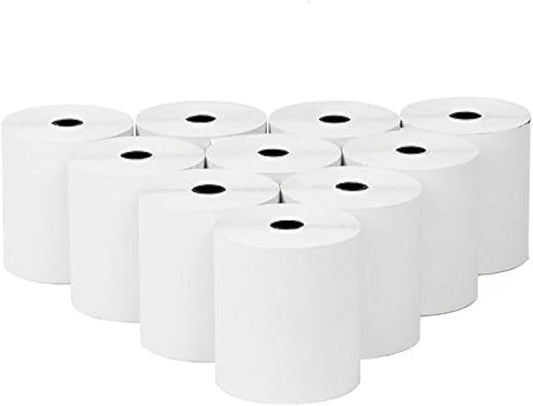 Thermal Receipt Printer Paper Rolls 3 18 80mm 3.125 x 230' - 10 Rolls