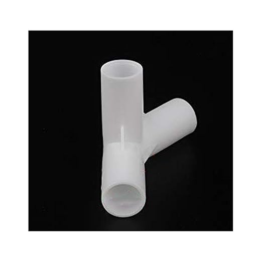 5pcs 12mm PVC Straight Elbow Tee Connector Four Way Joint 90 120 135 Degree 14'' PVC Pipe Adapter DIY Wardrobe Tent Fittings,135 Degree,12mm