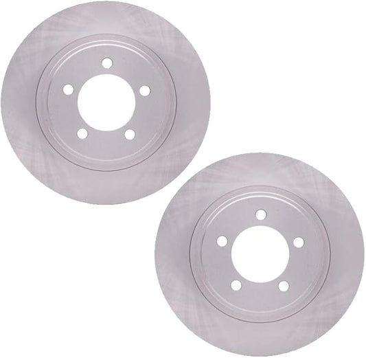 Replacement Front Disc Brake Rotor Pack of 2 Mechanics Choice for 2006-2010 Mercury Mountaineer (pn 326659)