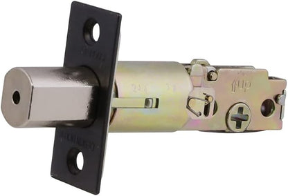 Design House 728279 2-Way Replacement Square Corner Deadbolt Latch Oil Rubbed Bronze