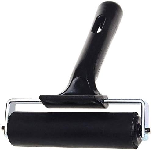 4-Inch Rubber Brayer Roller for Printmaking, Great for Gluing Application Also. (Original Version)