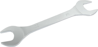 Hordion 22mm x 24mm Open End Wrench, Super Thin Metric Chrome Plated Steel Wrench for General Repairs Household Maintenance