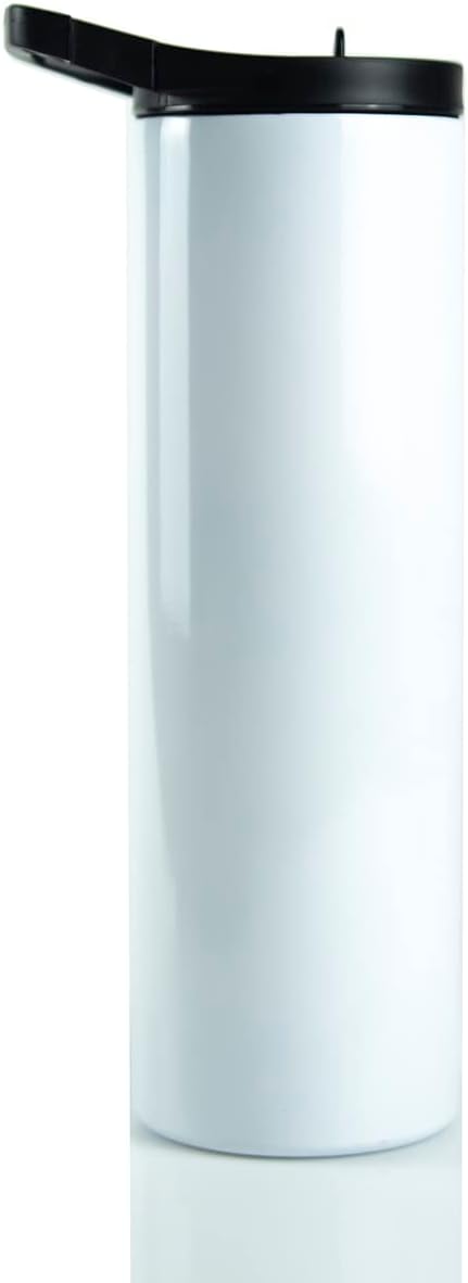 Hogg 30oz Double Wall Vacuum Insulated Stainless Steel Tumbler (25 Units) - 2 Lids, Hydro Sport Lid, Customizable for Sublimation