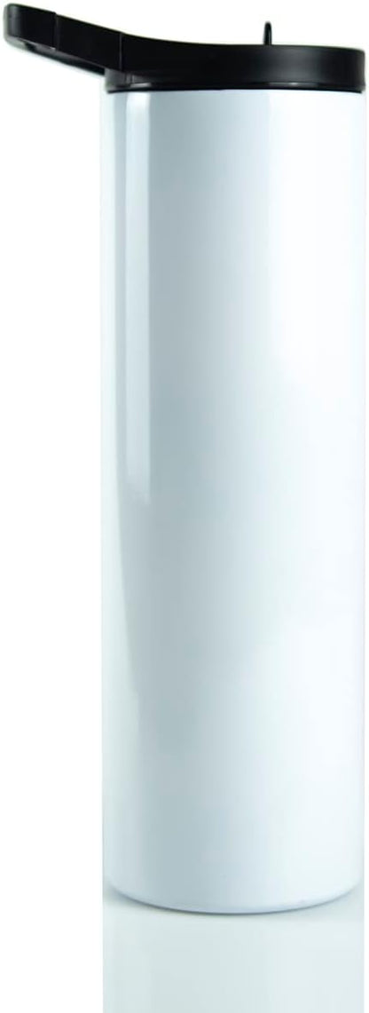 Hogg 30oz Double Wall Vacuum Insulated Stainless Steel Tumbler (25 Units) - 2 Lids, Hydro Sport Lid, Customizable for Sublimation