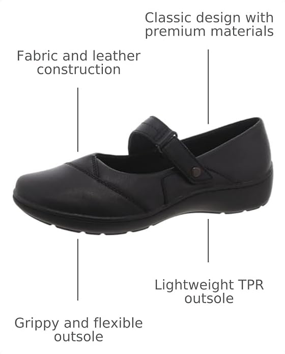 Clarks Women's Cora Gema Mary Jane Flat