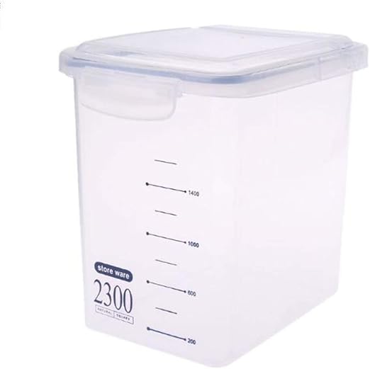 Kitchen Airtight Food Storage Containers,Flour Sugar Cereal Container, Air Tight Snacks Pantry Storage Bins Organizer,Pantry Space Saving Canisters Jars-Keep Dry Goods Fresh&Dry,850ml/1500ml/2300ml
