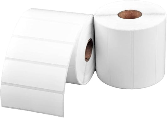 2 Rolls of 3 x 1 Direct Thermal Label, 1400 Labels per Roll - for Zebra  Arkscan Printers