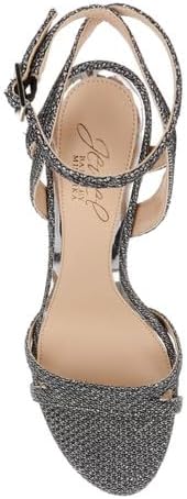 Jewel Badgley Mischka womens Arianna Heeled Sandal