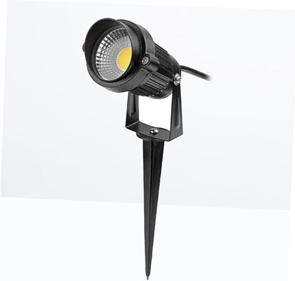 HOMSFOU Led Flood Light Outdoor Solar Spotlights Landscape Ground Light for Yard Garden Patio Fence