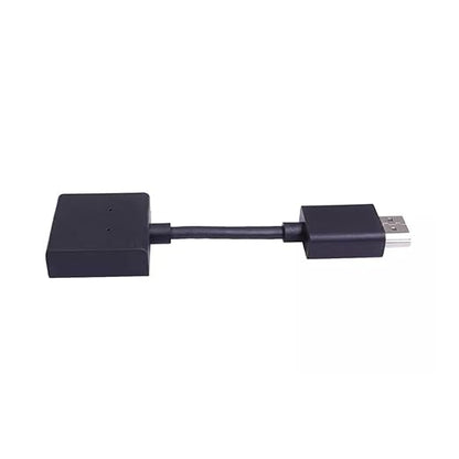 High-Speed Male to Female Extension Cable Plated Converter 4K Swivel Adapter Compatible with Streaming Stick, Black
