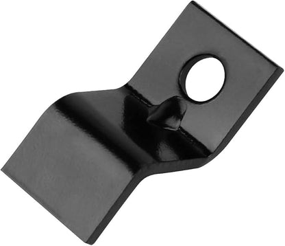 Table Desk Top Fasteners with Screws Black Heavy Duty Z Table Top Connectors Table ClipsTable Top Brackets, Set of 20 Packs (Include 20 Clips and 20 Screws) Black-20