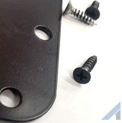 Danika Matte Black 3.5" X 3.5" 58 Radius Round Corner Door Interior Hinge 3 12