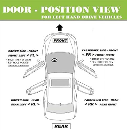 ADVANCE IGNITION Compatible with Hyundai 2001-2006 Elantra Front Right OR Rear Right Passenger Side Inside Inner Door Handle Black 2001 2002 2003 2004 2005 2006 B3990