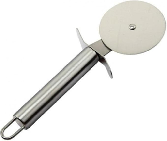 Stainless Steel Pizza Cutter Cake Bread Pies Round Wheels Cutter Chef Aid Cooking Tool Easy Cleaning