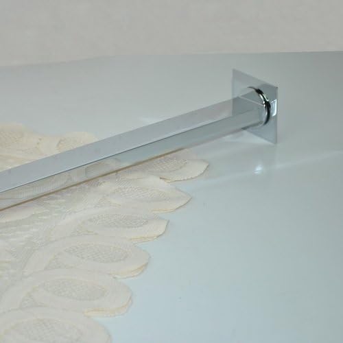 15-Inch Wall Mount Shower Arm and Escutcheon with 12-Inch NPT Thread (Polished Chrome)