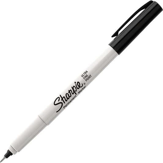 SHARPIE Permanent Markers, Ultra Fine Point, Black, 36 Count