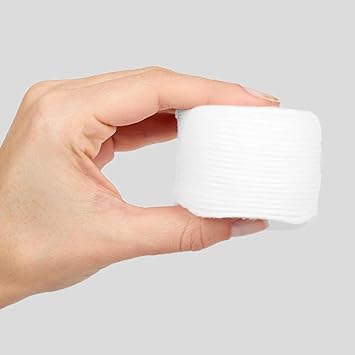 Basics Hypoallergenic 100 Cotton Rounds, 100 Count