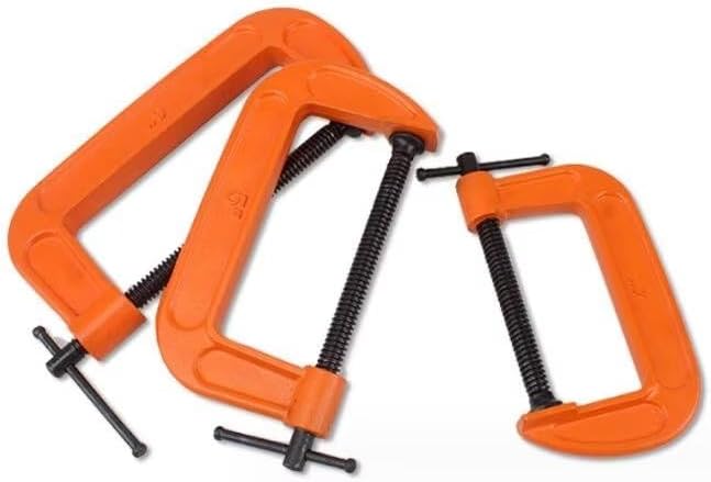 1pcs 1-12 Inches G Clip Fixing Heavy Duty Adjustable Metal Clamps Professional Carpentry C-clamp Wood Working Tools and Accessories
