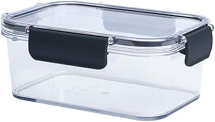 Unomor Refrigerator Crisper Fridge Storage Boxes with Lids Plastic Containers Plastic Storage Boxes Food Containers with Lids Plastic Food Storage Containers with Lids Pp Shelf With Cover