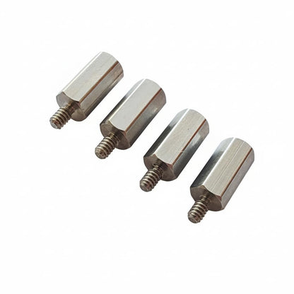 Hex Standoff #4-40, 1 inch Long, Stainless Steel 18-8, 4 pcs