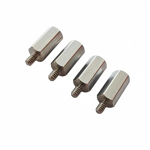 Hex Standoff #4-40, 1 inch Long, Stainless Steel 18-8, 4 pcs