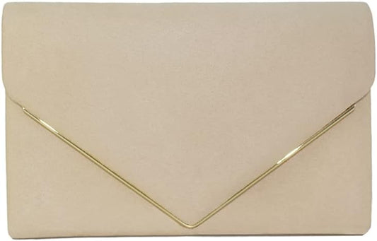 Evening Bags Women Clutch Purse Small Cute Classic Envelop Crossbody Handbag for Formal Wedding Party with Detachable Chain