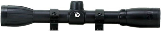 Gamo Air Gun Scope LC4X32 with Rings , black