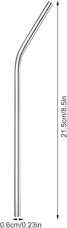 Reusable Stainless Steel Straws - 20oz Tumbler Straw Set, Long Metal Straws For Smoothies  Colorful Drinking Straws For Kids, Eco-Friendly Straws For Beverages, Heavy-Duty Straws With Cleanin