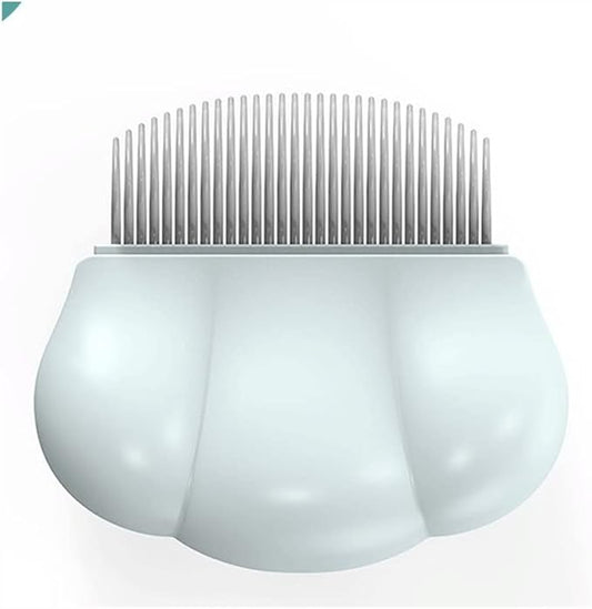 Dog Combs Comb Pet Cat Comb Hair Removal Comb Dog Hair Comb Large Dog Fleas Cleaning Beauty Hair Short Hair Dog Comb(Blue)