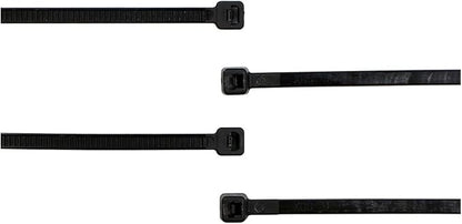 100PCS 3 X 6080100120150200mm White Black Milk Cable Wire Zip Ties Self Locking Nylon Cable Tie (Color : Black, Size : 3 x 150mm)