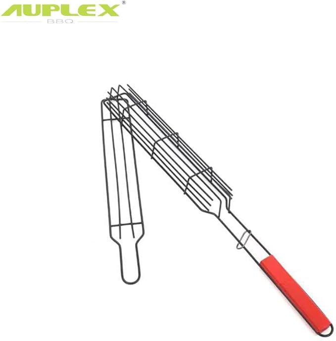 Portable BBQ Meat Clip BBQ Grill Outdoor Clip BBQ Mesh Sausage Clip