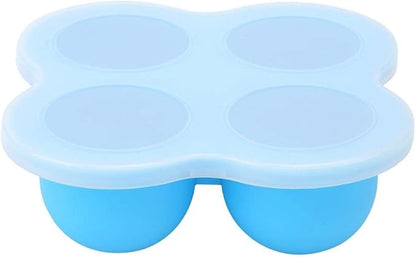 01 Egg Bite Mold, Silicone Egg Steamer, Four Holes Convenient for Home Pressure Cookers Kitchen Restaurant