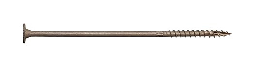 Simpson Strong-Tie SDWS22800DB-R50 Strong-Drive SDWS Timber Screw (Exterior Grade) — 0.220 in. x 8 in. T40, Tan (50-Qty)