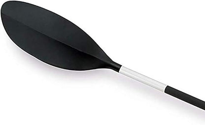 Intex 69629E 86" Kayak Paddle: Ribbed Spoon Shaped Blades  Durable Lightweight Shaft  Comfortable Grips  3-Position Feather Adjustability  TUV RL Approved