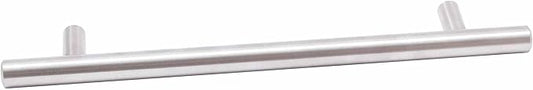Stone Harbor Hardware Bar Cabinet Pull, 160 Millimeters, 220mm Overall Length, Satin Stainless Steel