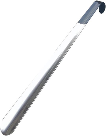 Extral Long handled Shoehorn, 16.5" Stainless Steel Long Shoe Horns for Seniors, Kids, Women, Men, Boots and All Shoes