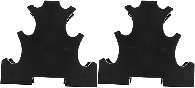 Superior Dumbbell Racks Plastic Dumbbell Holder 2pcs Dumbbell Storage Racks
